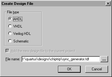Create Design File From Selected Block dialog box